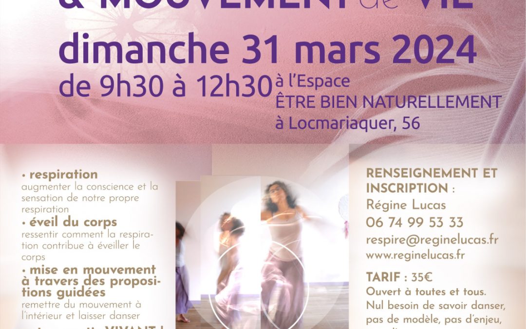 DANSE de l’UN•térieur / L’ATELIER « conscience & mouvement de vie »