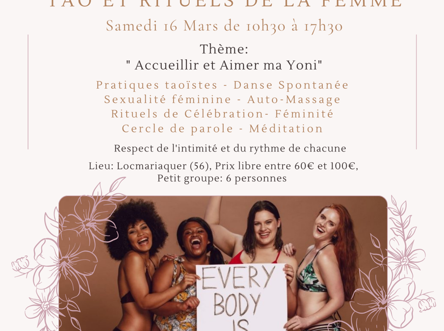 Tao et Rituels de la Femme – Accueillir et Aimer sa Yoni